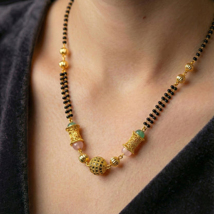 Designer Mangalsutra Stylish Ethnic Necklace for Women