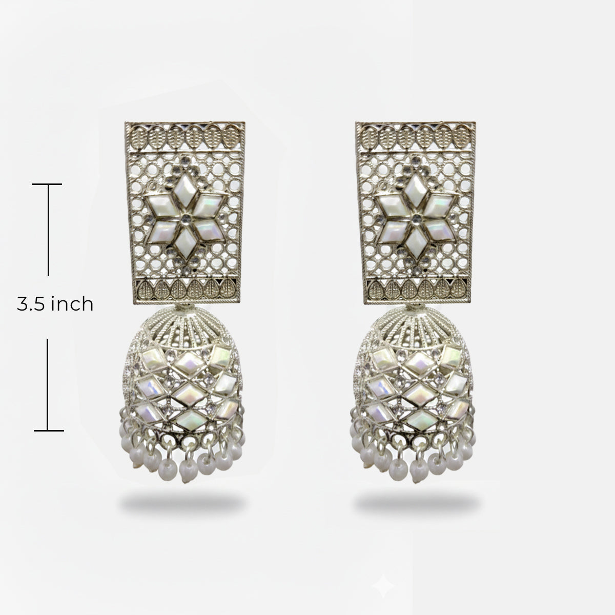 SYBAA Premium Gold-Plated Jhumka Earrings | Korean & Ethnic Fusion Trend 2026