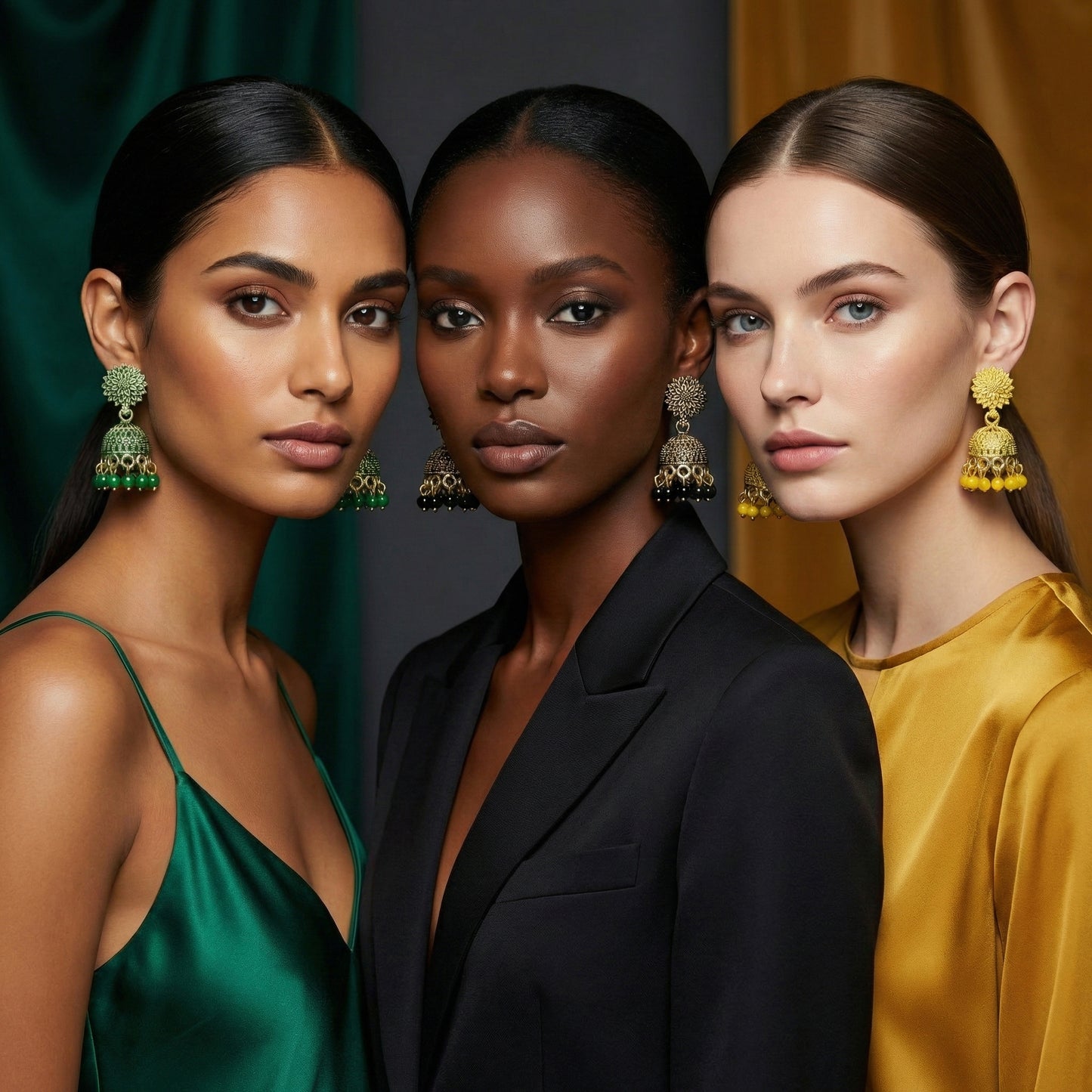 Sybaa 12 Pairs Earrings Combo for Women & Girls | Korean Trendy Earrings Set | Minimal, Party, Daily Wear Fashion Jewelry 2026